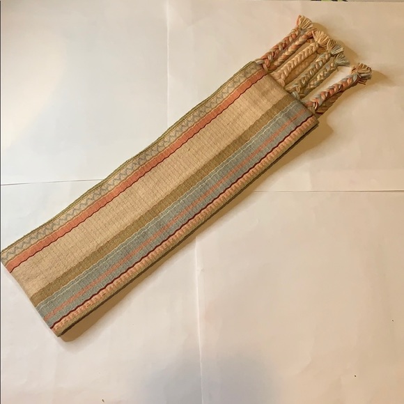 Vintage Christian Dior Cotton Woven Belt main image 8